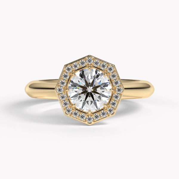 haloring med diamanter