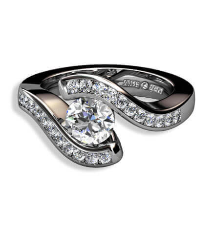 förlovningsringar diamanter