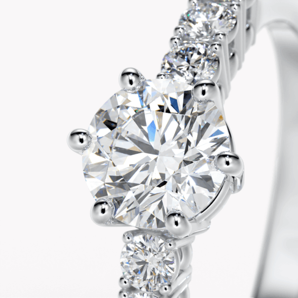 vitguldsring diamanter