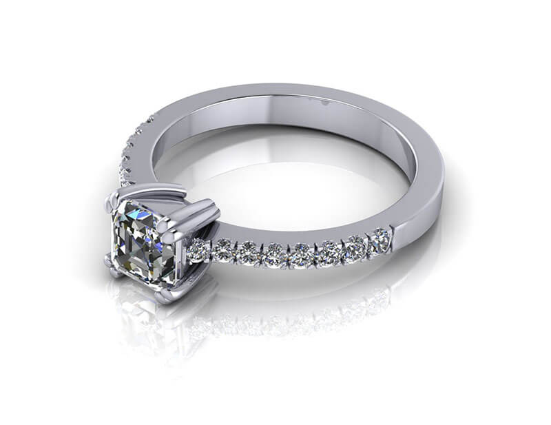 förlovningsringar i platina