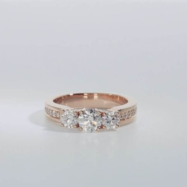 vigselring i roséguld