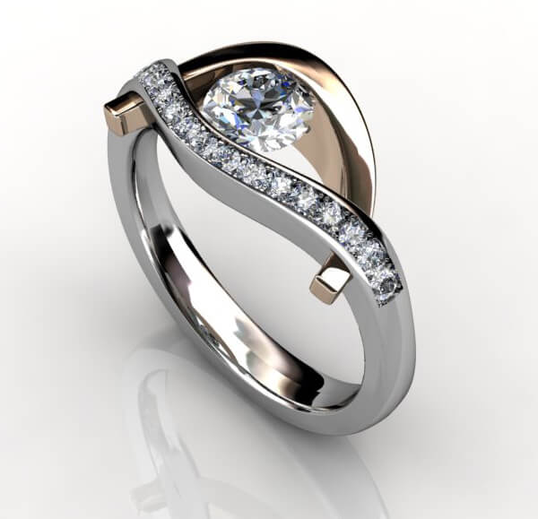 diamantring kärlekens öga