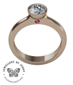 enstensring rödguld