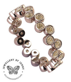 champagnefärgade diamanter